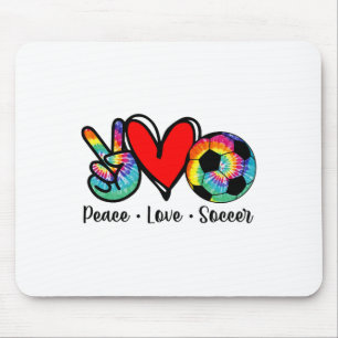 Tapis De Souris Conception Tie Dye de football pour femmes et adol