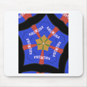 Tapis De Souris Conception Tribale Africaine : Hakuna Matata