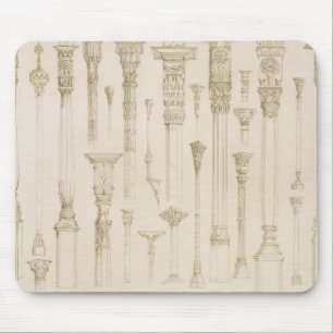 Tapis De Souris Conceptions en bois persanes et turques de