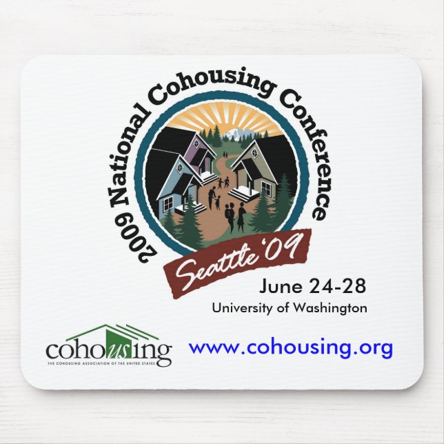 Tapis De Souris Conférence de 2009 Mousepad (Devant)