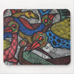 Tapis De Souris Conférence d'oiseau