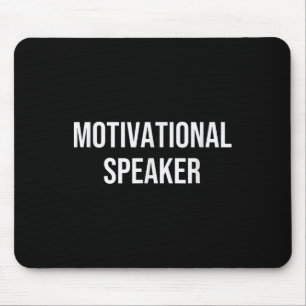 Tapis De Souris Conférencier motivant