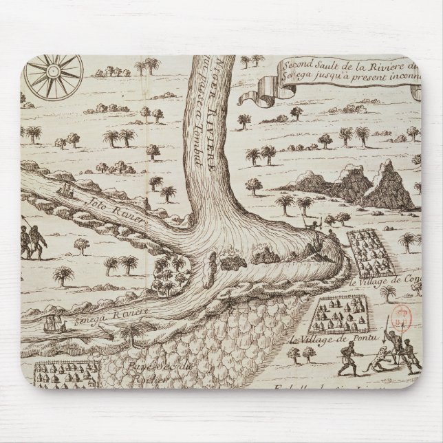 Tapis De Souris Confluent du Niger (Devant)