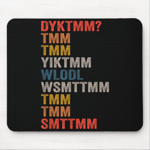 Tapis De Souris Connaissez-vous l'homme aux muffins Dyktmm Citatio
