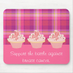Tapis De Souris Conscience de cancer du sein