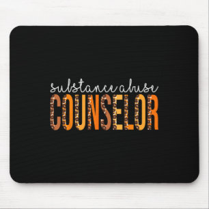 Tapis De Souris Consommateur en toxicomanie léopard automne automn