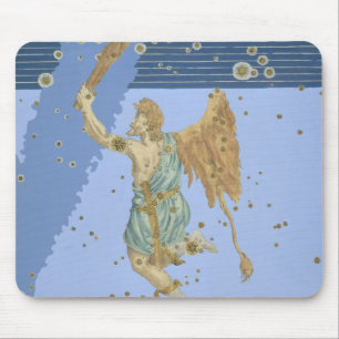 Tapis De Souris Constellation d'Orion, de "Uranometria" par Joha