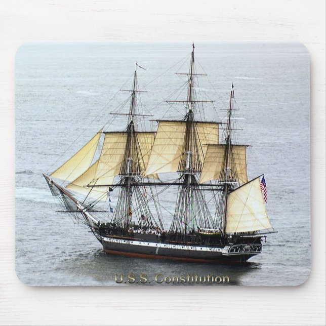 Tapis De Souris Constitution d'USS au plein masque (Devant)