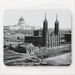 Tapis De Souris Construction Washington Mousepad