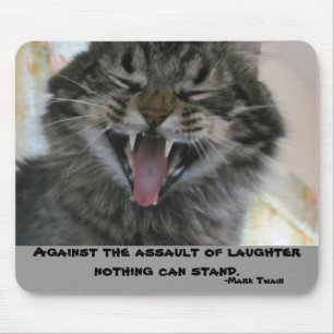 Tapis De Souris Contre Laugher Rien ne peut se tenir