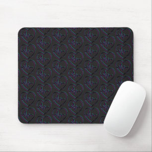 Tapis De Souris Contrôle cardiaque Mousepad
