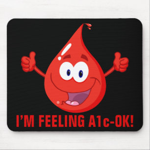 Tapis De Souris Contrôle de sucre de sang