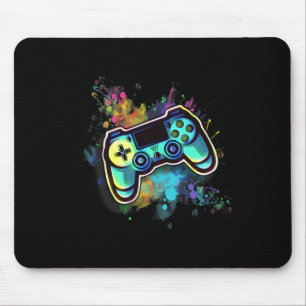 Tapis De Souris Contrôleur De Jeu Vidéo Rétro Pour Hommes1