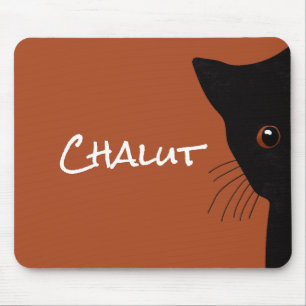 Tapis De Souris conversation noir