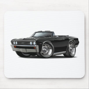 Tapis De Souris Convertible 1967 noir de Chevelle