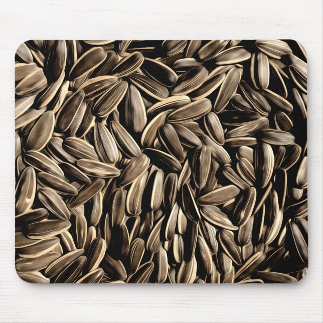 Tapis De Souris Cool de graines de tournesol (Devant)