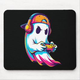 Tapis De Souris Cool Halloween Ghost Gamer