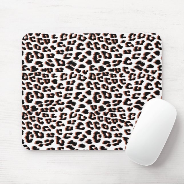 Tapis De Souris Cool Leopard Poster de animal Motif (Avec souris)