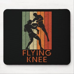 Tapis De Souris Cool Mma, kickboxing et Muay Thai genou volant