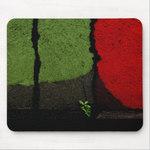 Tapis De Souris Cool photo Red & Green Art unique