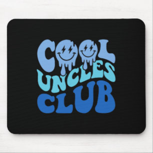 Tapis De Souris Cool Uncles Club Meilleur oncle Jamais Drôle Fête
