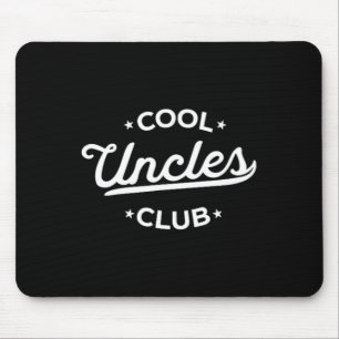Tapis De Souris Cool Uncles Club Meilleur Oncle Jamais Drôle Poche