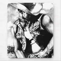 Cool Western Cowboy Masculine Art moderne