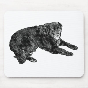 Tapis De Souris Copain de bureau et muse souriante