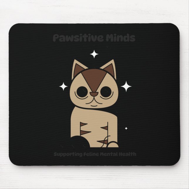 Tapis De Souris Copie De Meow Wellness S Sticker (Devant)