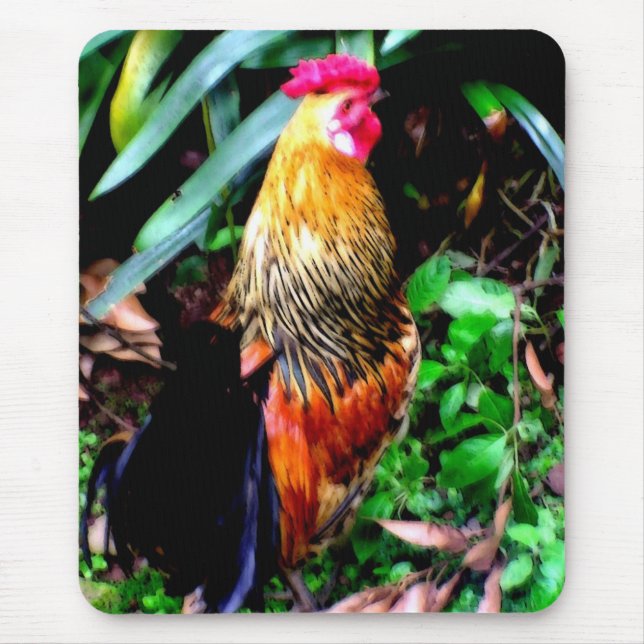 Tapis De Souris Coq Mousepad du Portugal | (Devant)