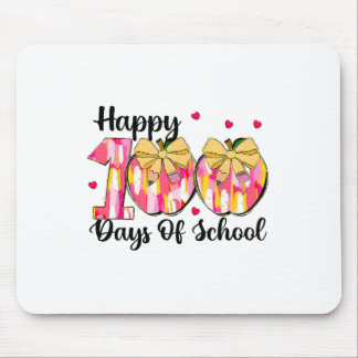 Tapis De Souris Coquette Bow 100 Jours De Pommes Scolaires Crayon