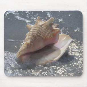 Tapis De Souris Coquillage sur l'île de la plage Sanibel, la