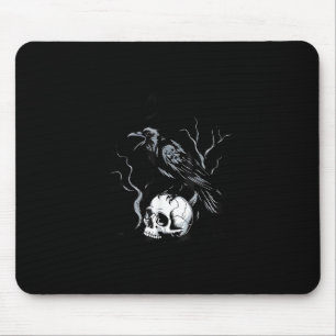 Tapis De Souris Corbeau F-Caw-F Oiseau Drôle qui dit Humour Meme C