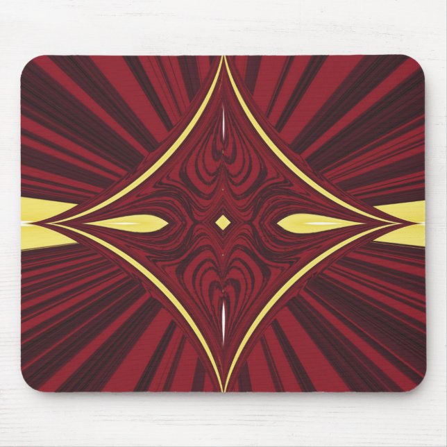 Tapis De Souris Corde d'écarlate (Devant)
