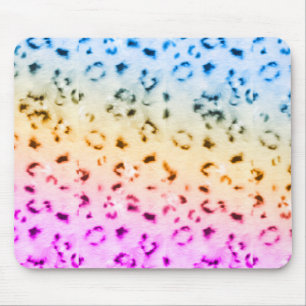 Tapis de souris Corey Tiger 80s Rétro Néon Léopard