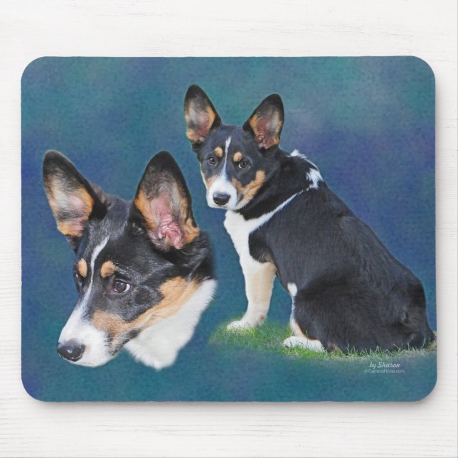 Tapis De Souris Corgi de Gallois (Devant)