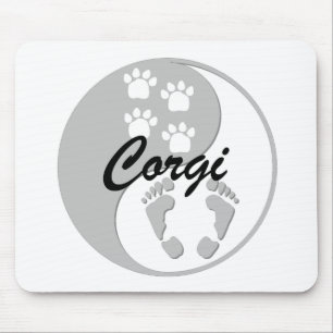 Tapis De Souris corgi de yang de yin