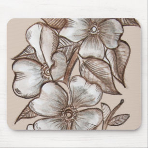 Tapis De Souris Cornouiller Mousepad