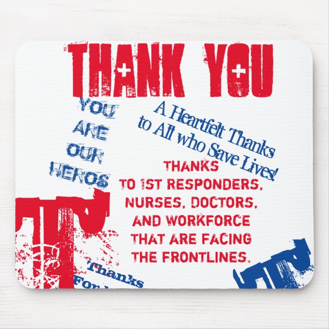 TAPIS DE SOURIS CORONA VIRUS (Devant)