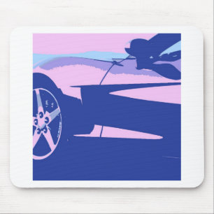 Tapis De Souris Corvette pourpre