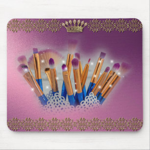 Tapis De Souris Cosmétique Brosse à maquillage