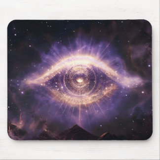 Tapis De Souris Cosmic Third Eye Awakening - Spiritual Awareness