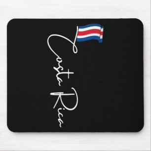 Tapis De Souris Costa Rica Drapeau vacances Tropical Pura Vida Cos