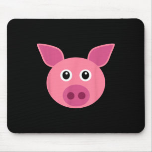 Tapis De Souris Costume De Cochon Halloween Prétendre Que Je Suis