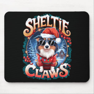 Tapis De Souris Costume de propriétaire de Shetland Sheepdog Griff