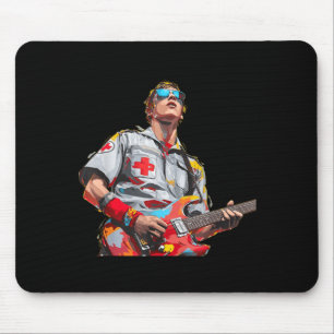Tapis De Souris Costume de secouriste pour guitaristes et EMT