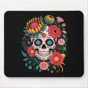 Tapis De Souris Costume Dia De Los Muertos Jour Du Gouvernement