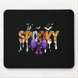 Tapis De Souris Costume éffrayant Bow Cravate Costume coloré Hallo