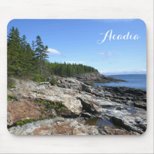 Tapis De Souris Côte de l'île Bar au parc national d'Acadia