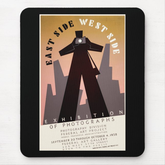 Tapis De Souris Côté Est ~ Côté Ouest (Devant)